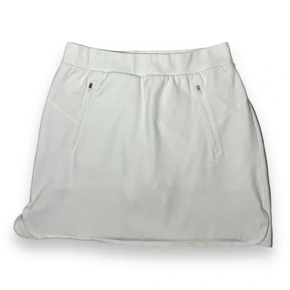 T by Talbots Women’s Everyday Stretch Skort White Size Medium - Picture 1 of 10